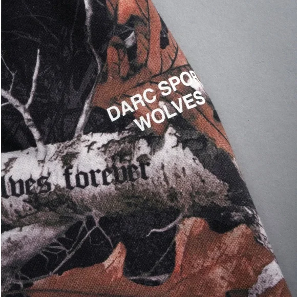 DARC SPORT WOLVES LOUNGER SWEAT PANTS IN DARC WOODLAND CAMO - Picture 8 of 11